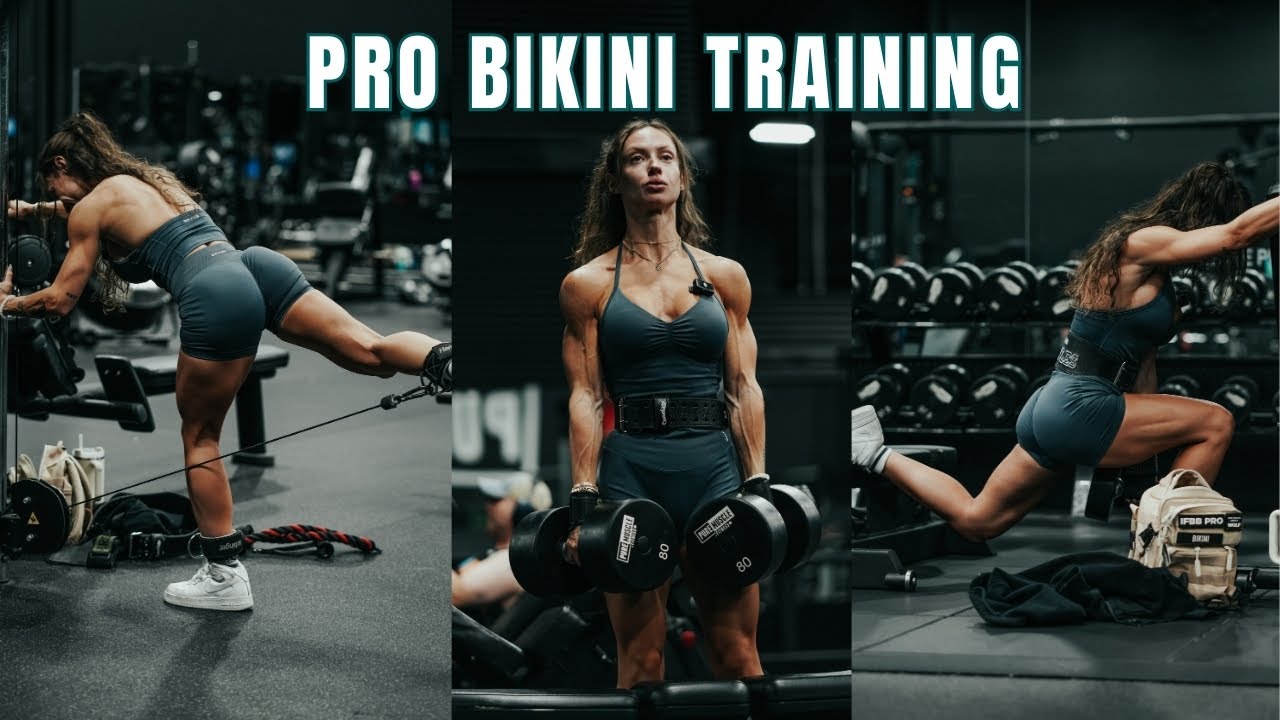 IFBB PRO Bikini LEG DAY &ndash; Secrets to Stage-Ready Legs