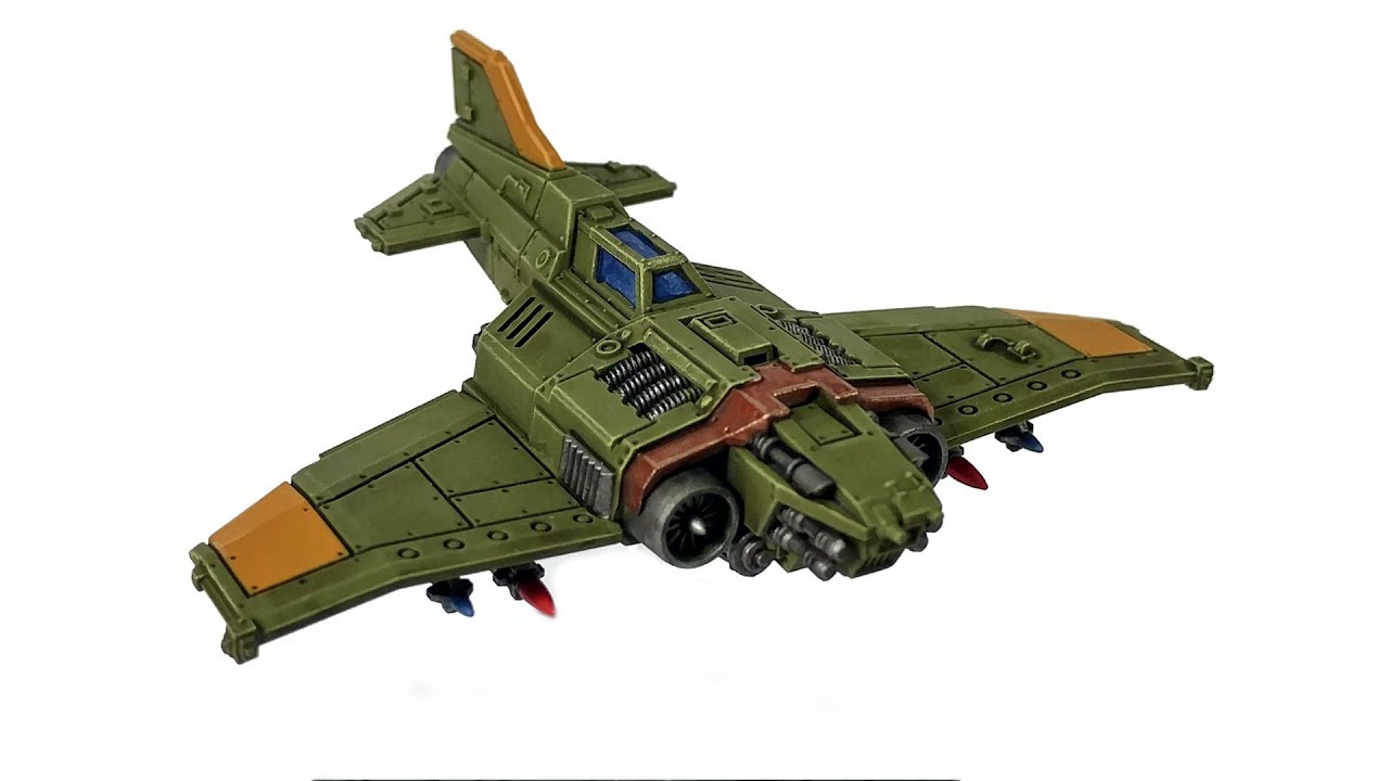 How I Paint Things - Aeronautica Imperialis Thunderbolts