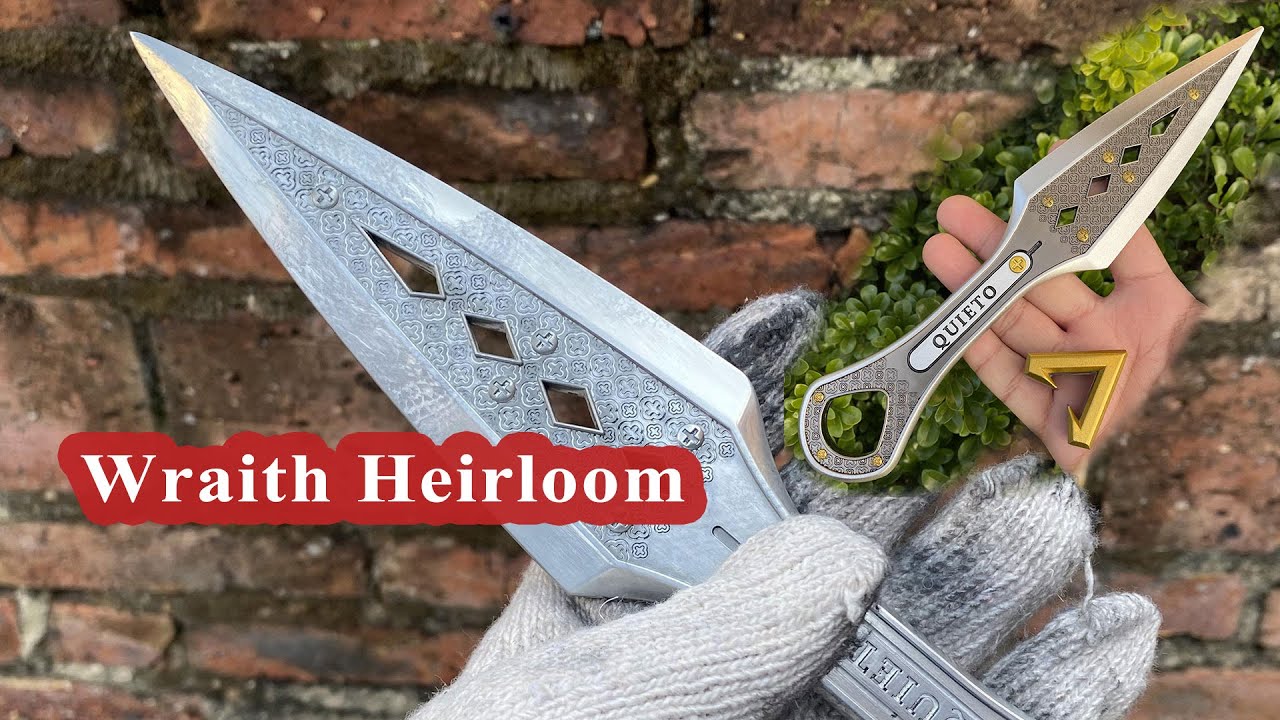 Making a Metal Wraith Heirloom\ Wraith Kunai Project