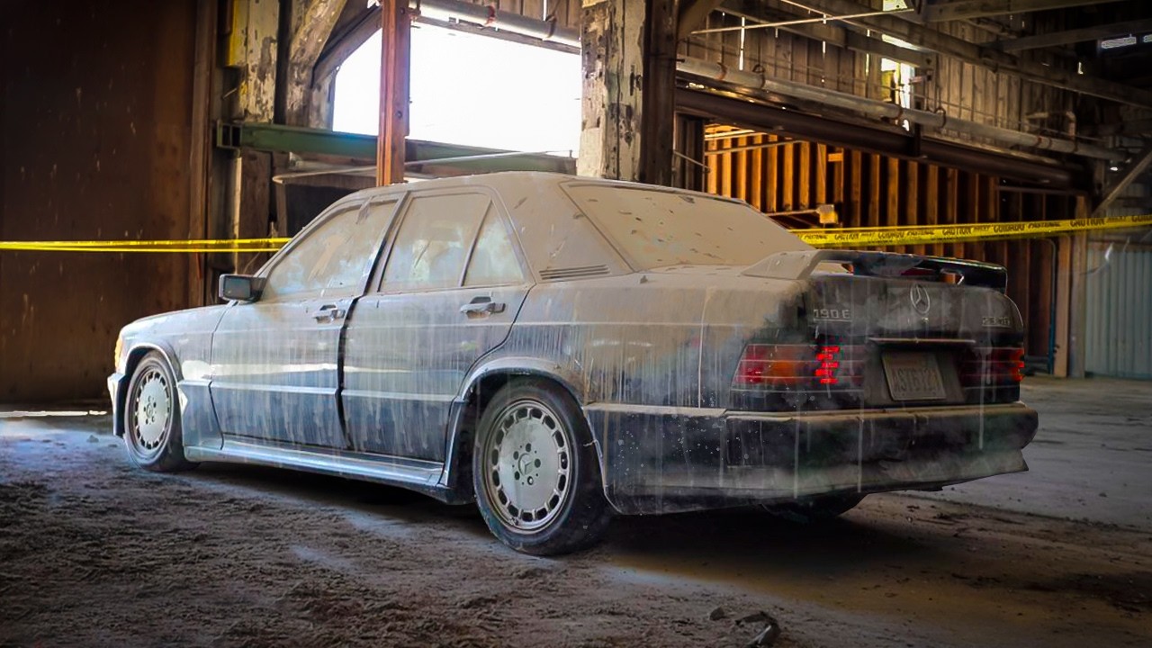 Rescato un MERCEDES 190 Abandonado durante 15 a&ntilde;os&hellip; | Antes y Despu&eacute;s
