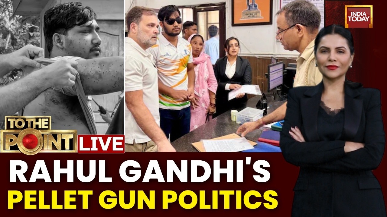 LIVE: Big Win For Rahul Gandhi In Pellet Gun Case As Police Registers FIR | Rahul's Dharna Politics