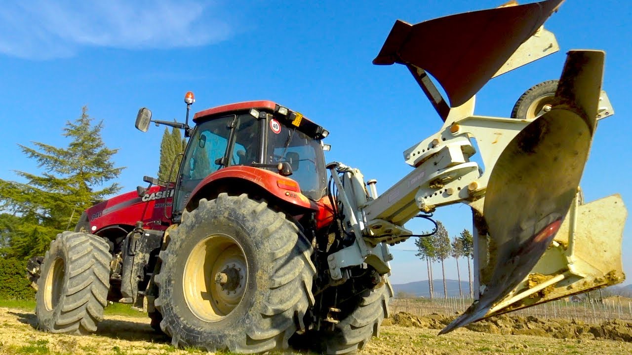 SCASSO TOTALE!! Magnum 340 CASE IH-Aratro ER.MO FS.1/100