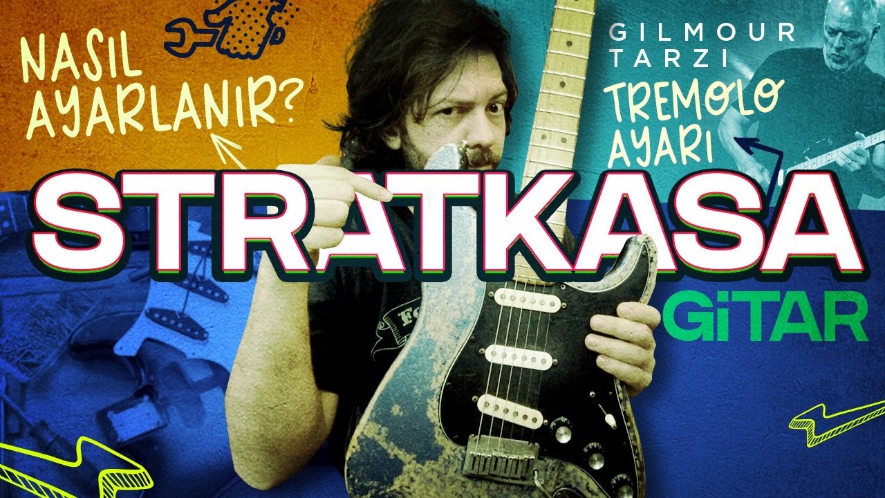 STRAT KASA GİTAR ve TREMOLO KÖPRÜSÜ