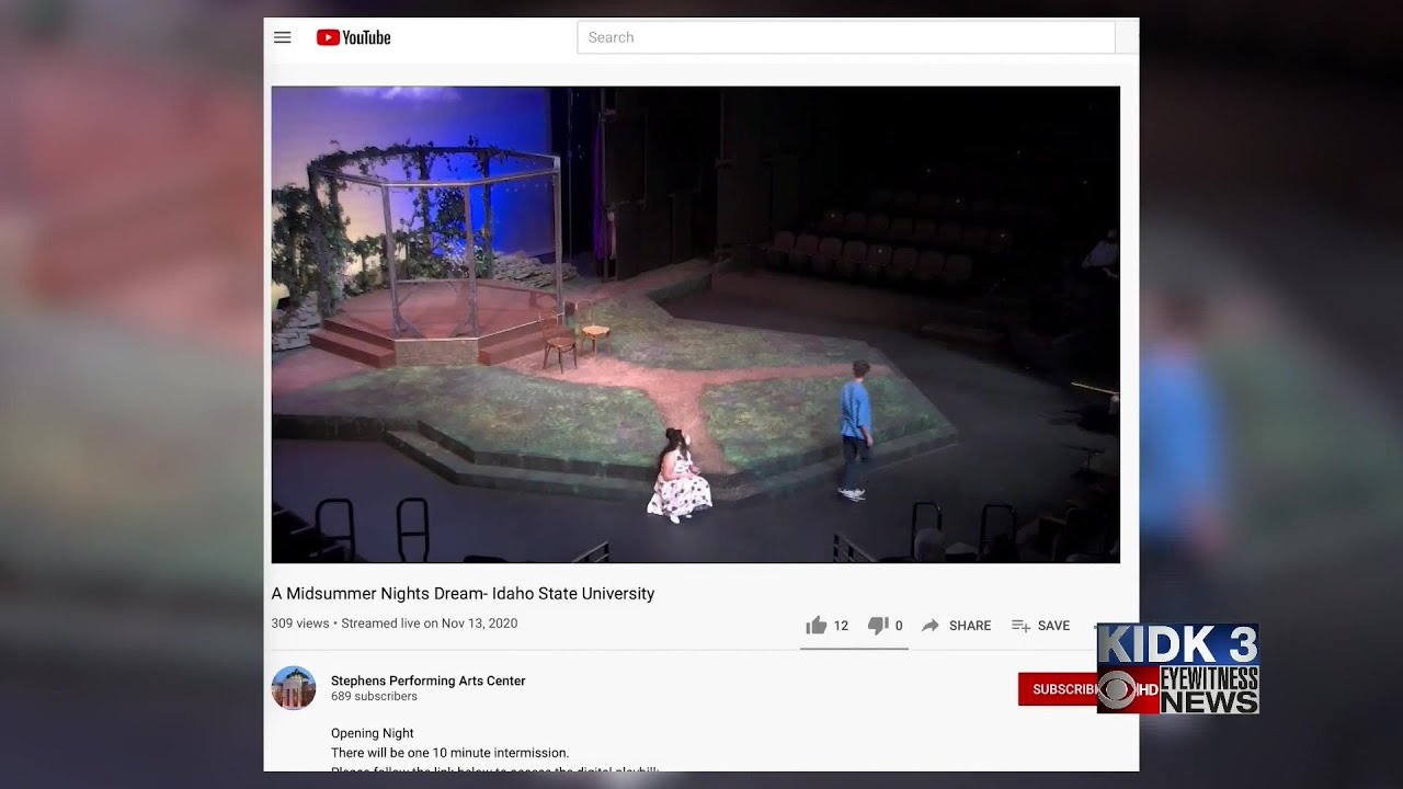 Shakespeare in Masks: ISU theatre performs for small, virtual audiences