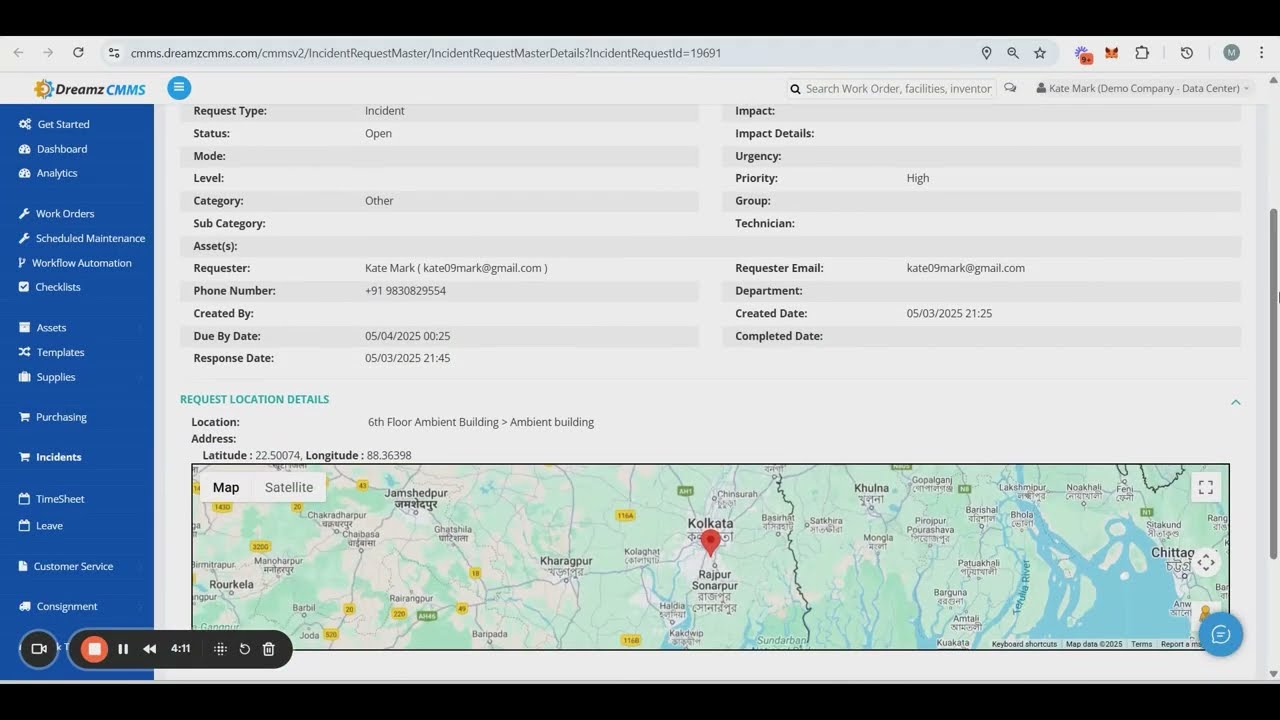Knowledge Base AI Agent in DreamzCMMS