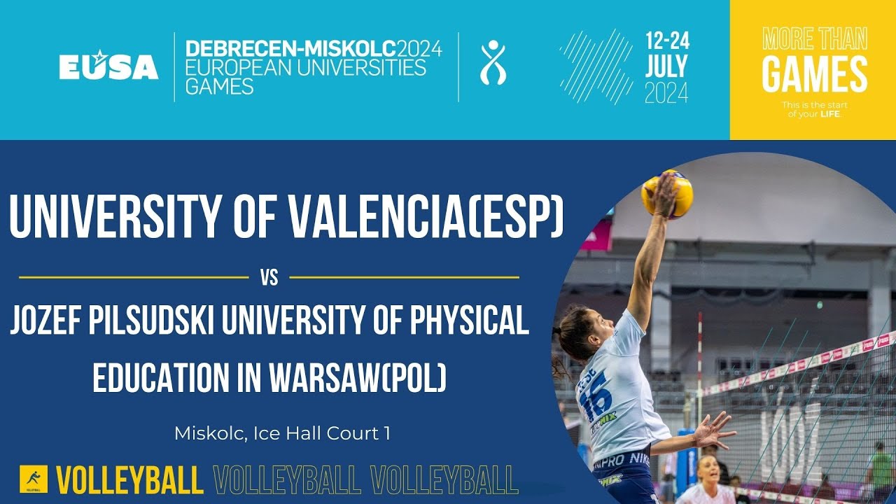 Volleyball Women / University of Valencia ESP - Jozef Pilsudski University of PE in Warsaw POL