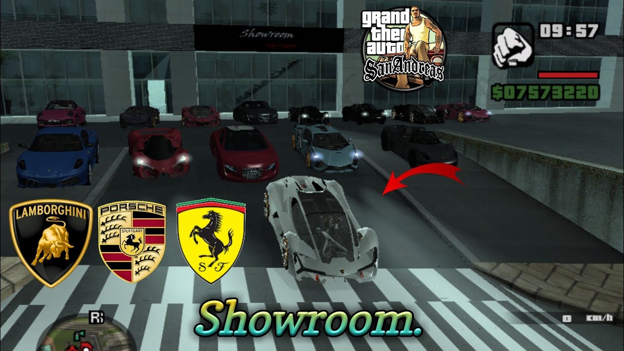 Supercars Showroom Location in GTA San Andreas // Gaming Platform.