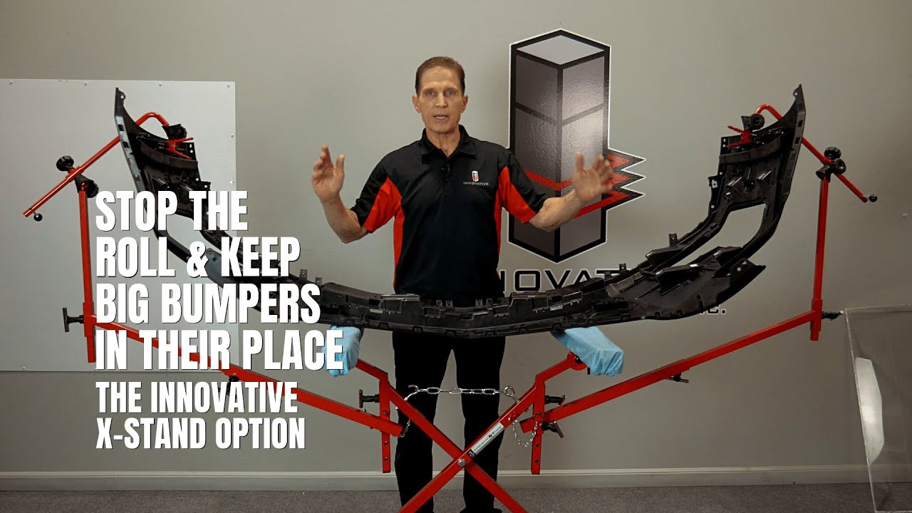 Innovative X-Stand Support Arms Option for Large and Complex Bumpers