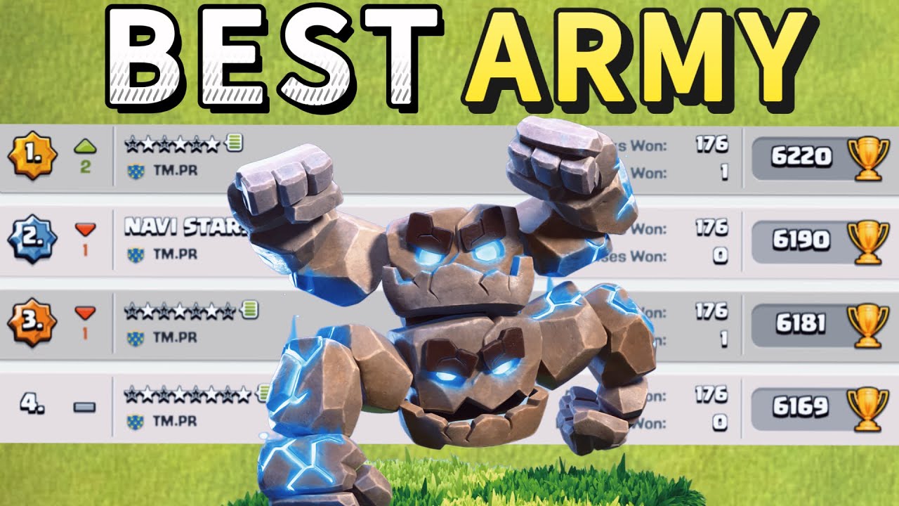 Meteor Golem Smash Are The Best ARMY RIGHT NOW!