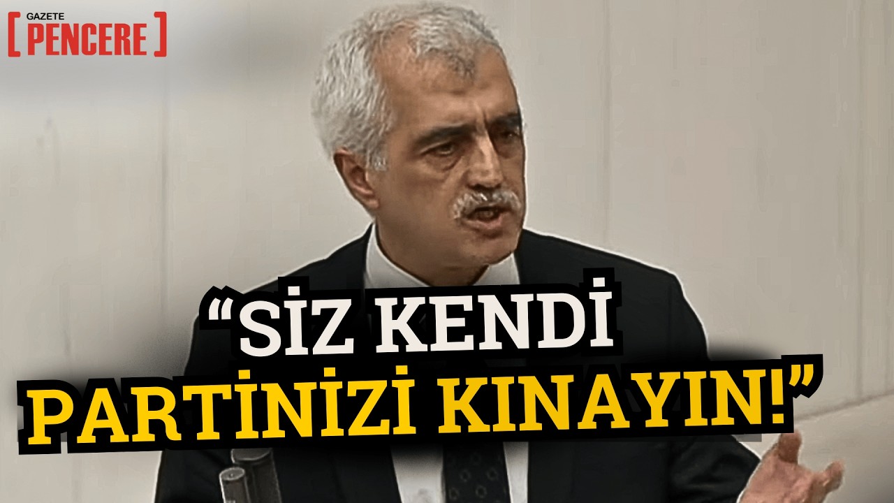 Ömer Faruk Gergerlioğlu, AK Parti sıralarına baka baka Türkiye-İsrail ticaretini anlattı!