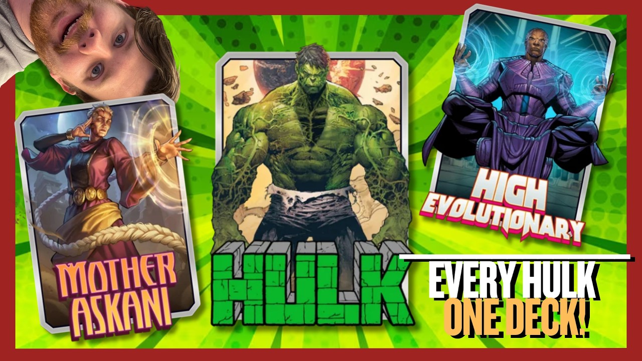 Мать Аскани любит крушить! | Marvel Snap | Ой, все колоды Халка