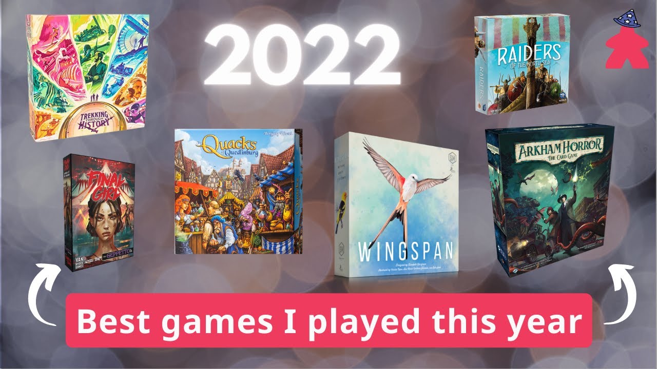 The 12 BEST Board Games I Played in 2022