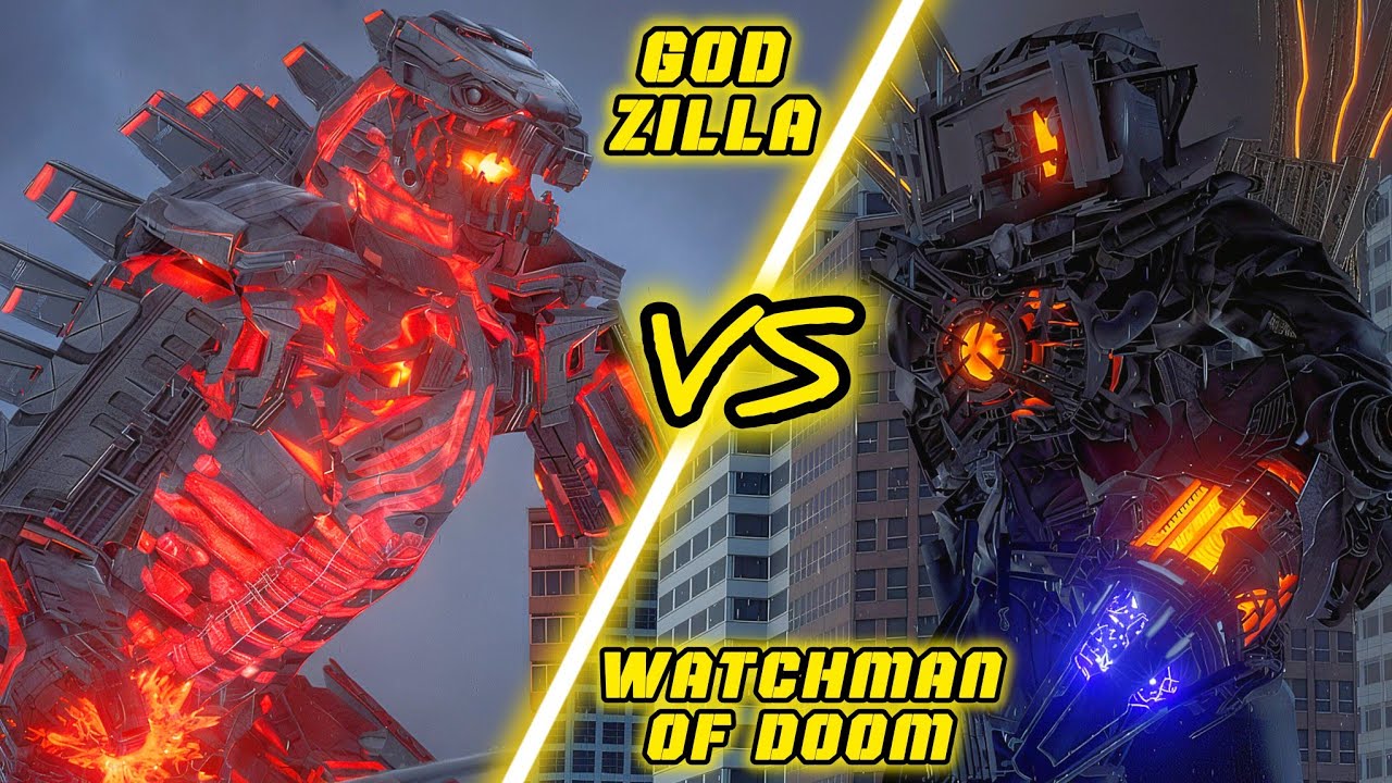 skibidi toilet _ Godzilla VS Watchman of Doom _ part 1