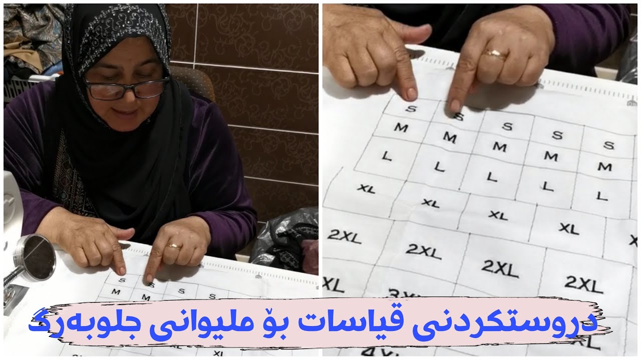 دروستکردنی قیاساتی ملیوان بۆ خەیاتەکان