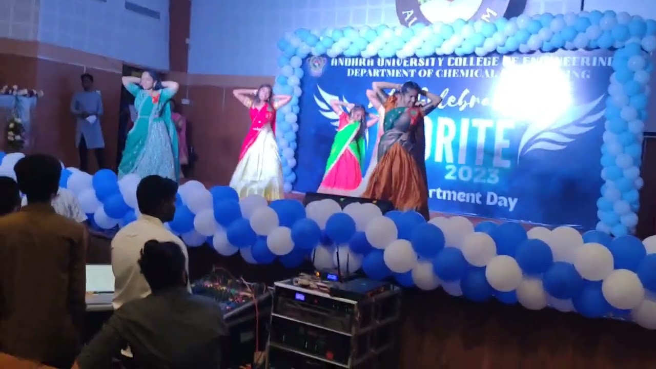 THORITE 2023 AU Chemical Engg 90th D-Day Celebration Dance by Shamita, Madhuri, Bhargavi, Tarini etc