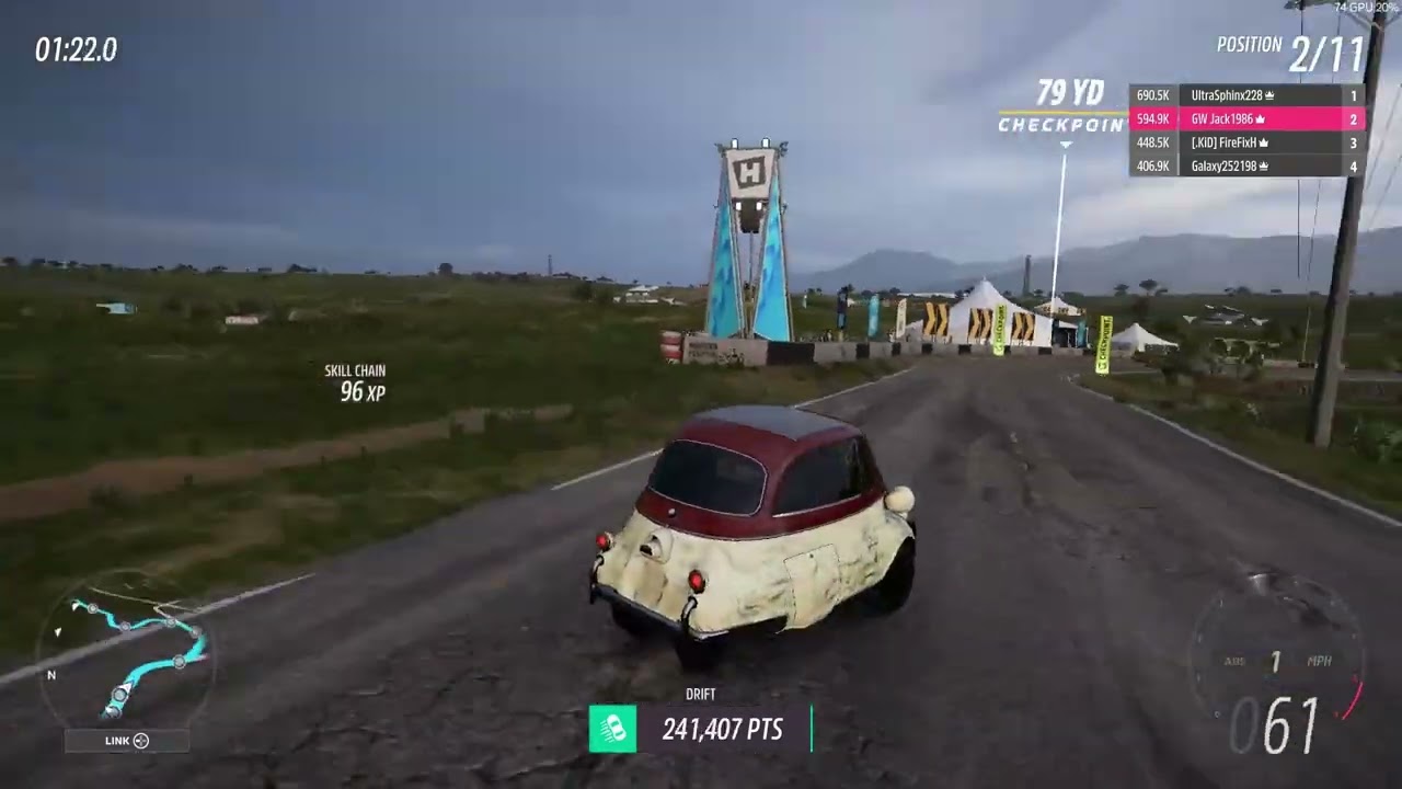 2 crazy runs after returning to isetta