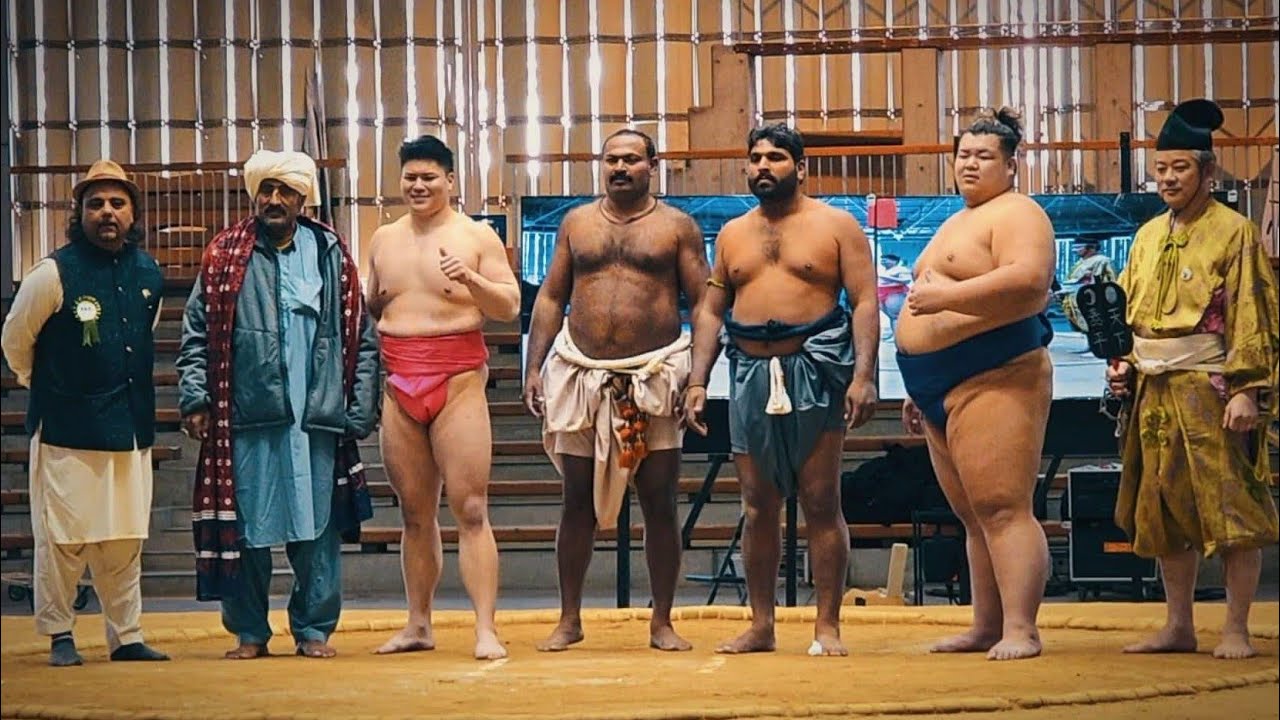 Manthar Bugti vs Japan wrestler Malakhra&ndash;Sumo wrestling Osaka Culture Festival 2026 in Japan