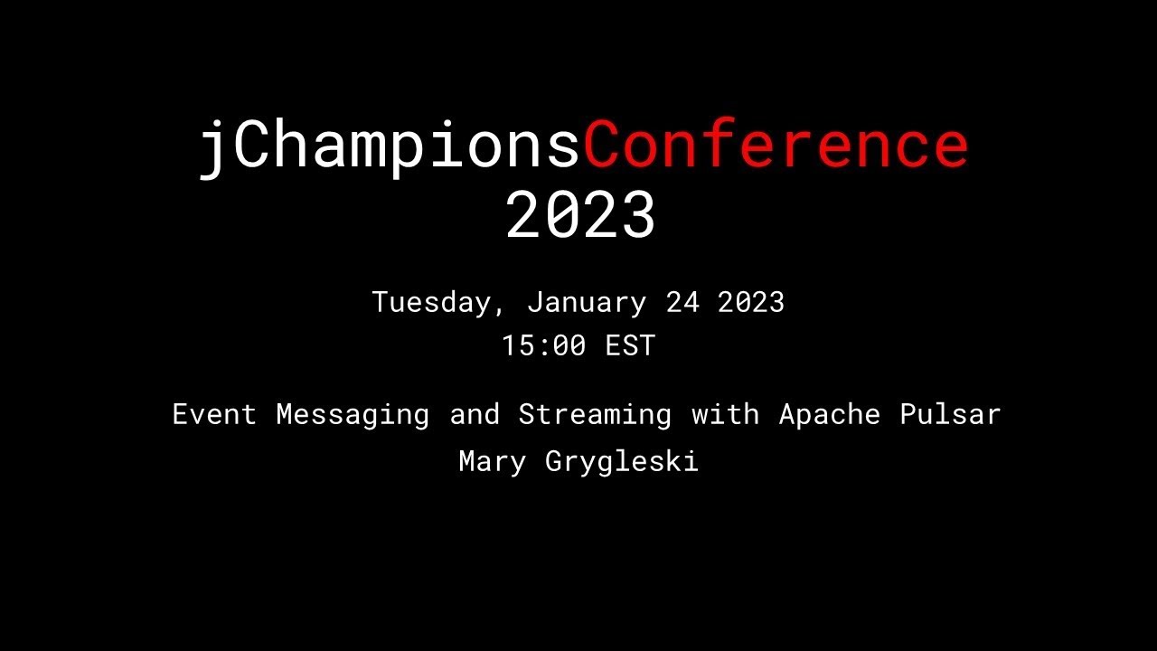 Event Messaging and Streaming with Apache Pulsar