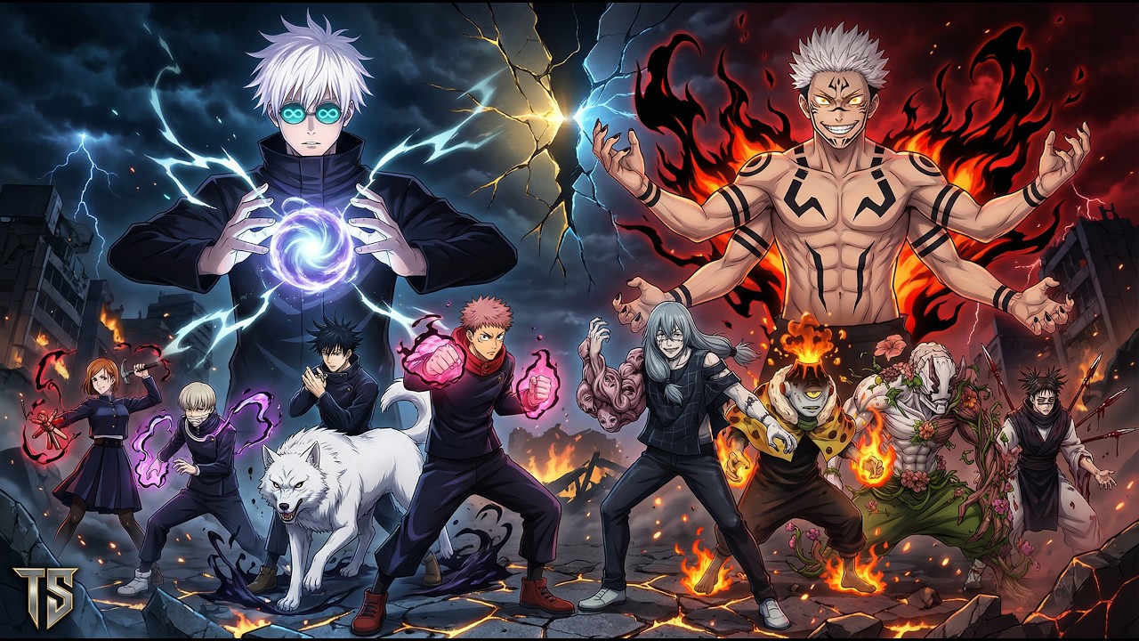 Jujutsu Kaisen - O Abismo Chamando 🔥 | Trap Épico | Música Geek 2025