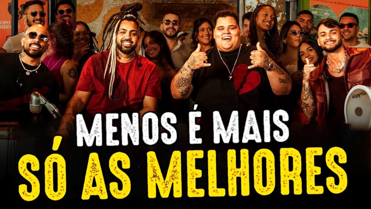 PAGODE DO GRUPO MENOS &Eacute; MAIS - AS MAIS TOCADAS 2025 - MELHORES GRUPO MENOS &Eacute; MAIS