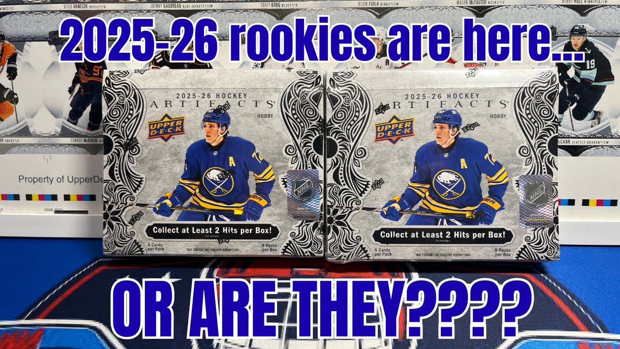 RELEASE DAY RIP! 2025-26 Artifacts...Confusing as ever...