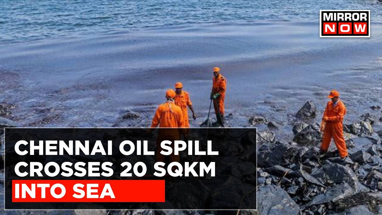 Ennore News Today: Massive Oil Spill In Chennai After Cyclone Michaung-Induced Floods | Top News
