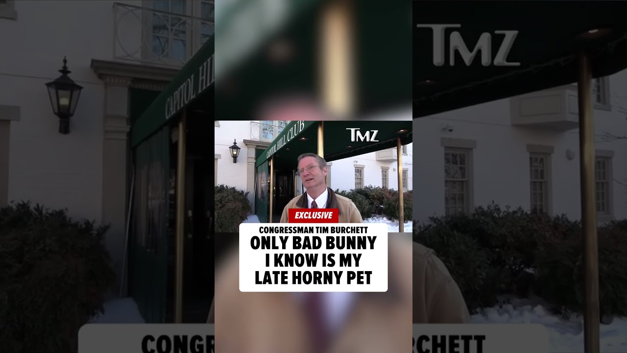 Rep. Tim Burchett Says the Only Bad Bunny He Knows Was His Pet Rabbit