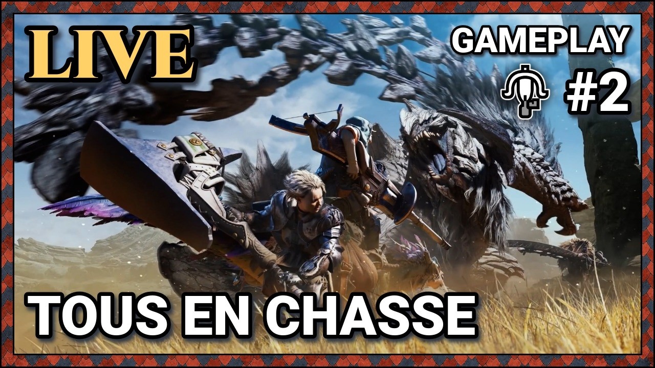 Tous en chasse sur Monster Hunter Wilds | Gameplay Fusarbal&egrave;te l&eacute;ger Ep2