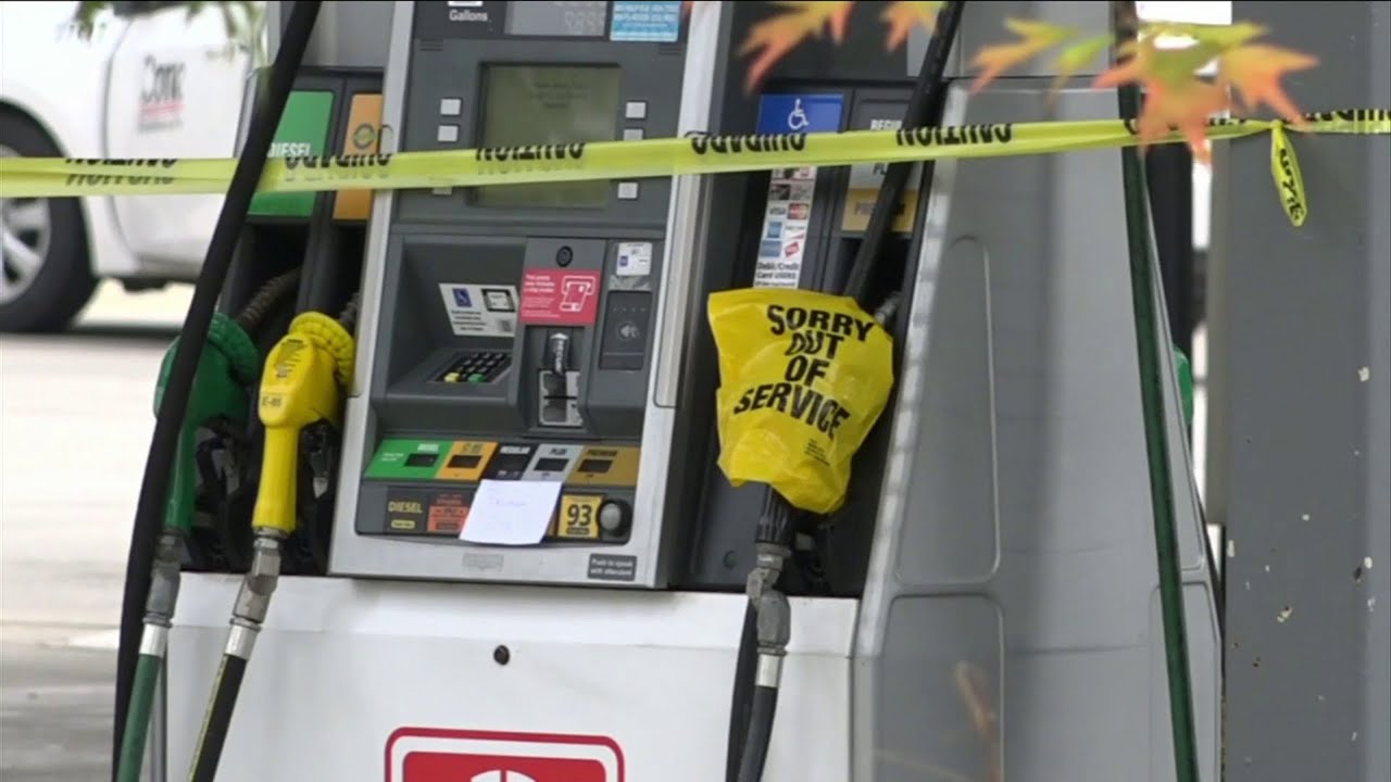 Gas distribution problems cause long lines, empty pumps in Florida panhandle