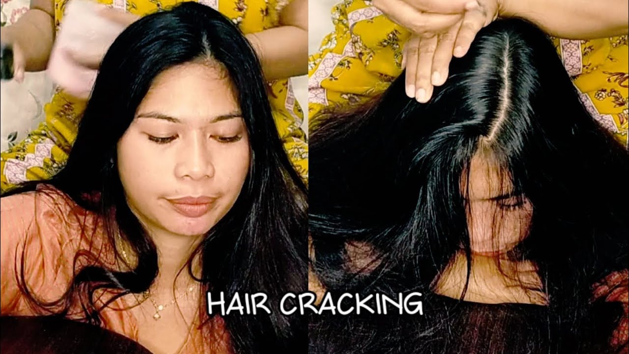 Hair Cracking/ Cari Uban/ Cari kutu/ Cabut rambut gatal/ Ceklukan paket komplit 😁