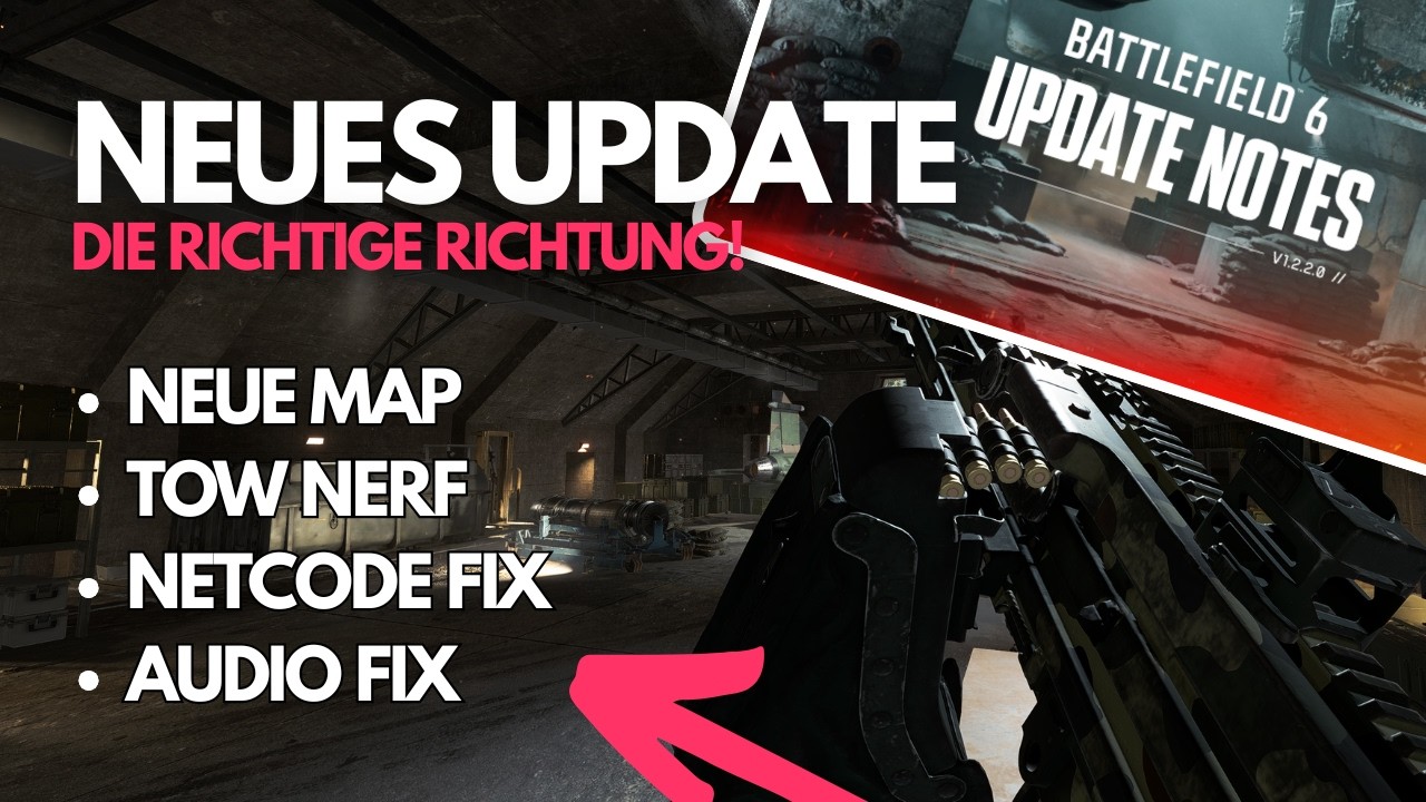 Die RICHTIGE RICHTUNG für BATTLEFIELD 6! - ALLE wichtigen DETAILS zu UPDATE 1.2.2.0  #battlefield6