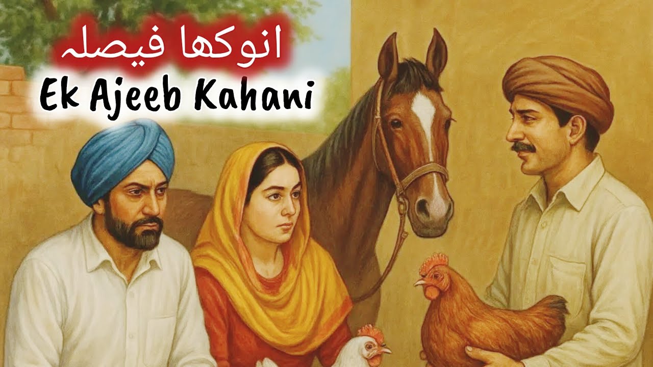 Anokha Faisla |  | Funny Kahani | Short Story | Urdu Hindi Story | Qissa Diary with Qaiser
