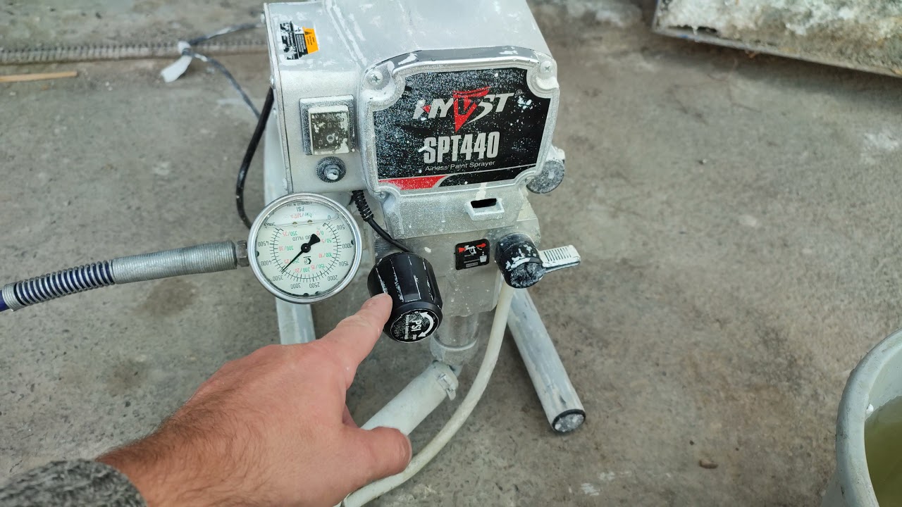 ремонт окрасочного аппарата HYVST SPT440