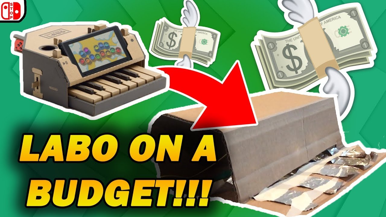 WORKING Nintendo Labo On A BUDGET!!! (DIY)