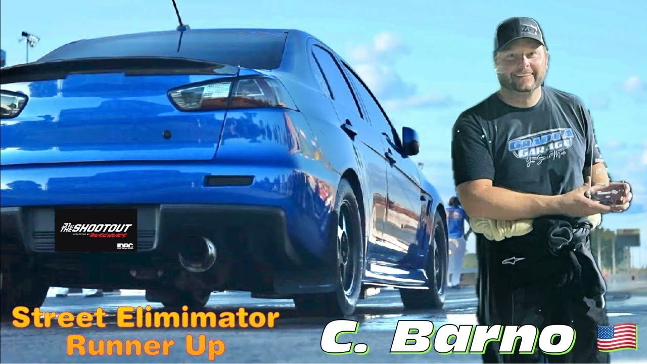 Evo X AWD burnout and 140+ MPH 10 second passes