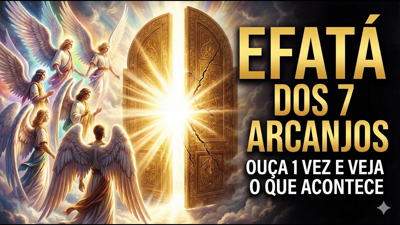 🔴 EFATÁ: A Oração Mais Poderosa dos 7 Arcanjos para Abrir Caminhos (Ouvir Urgentemente)