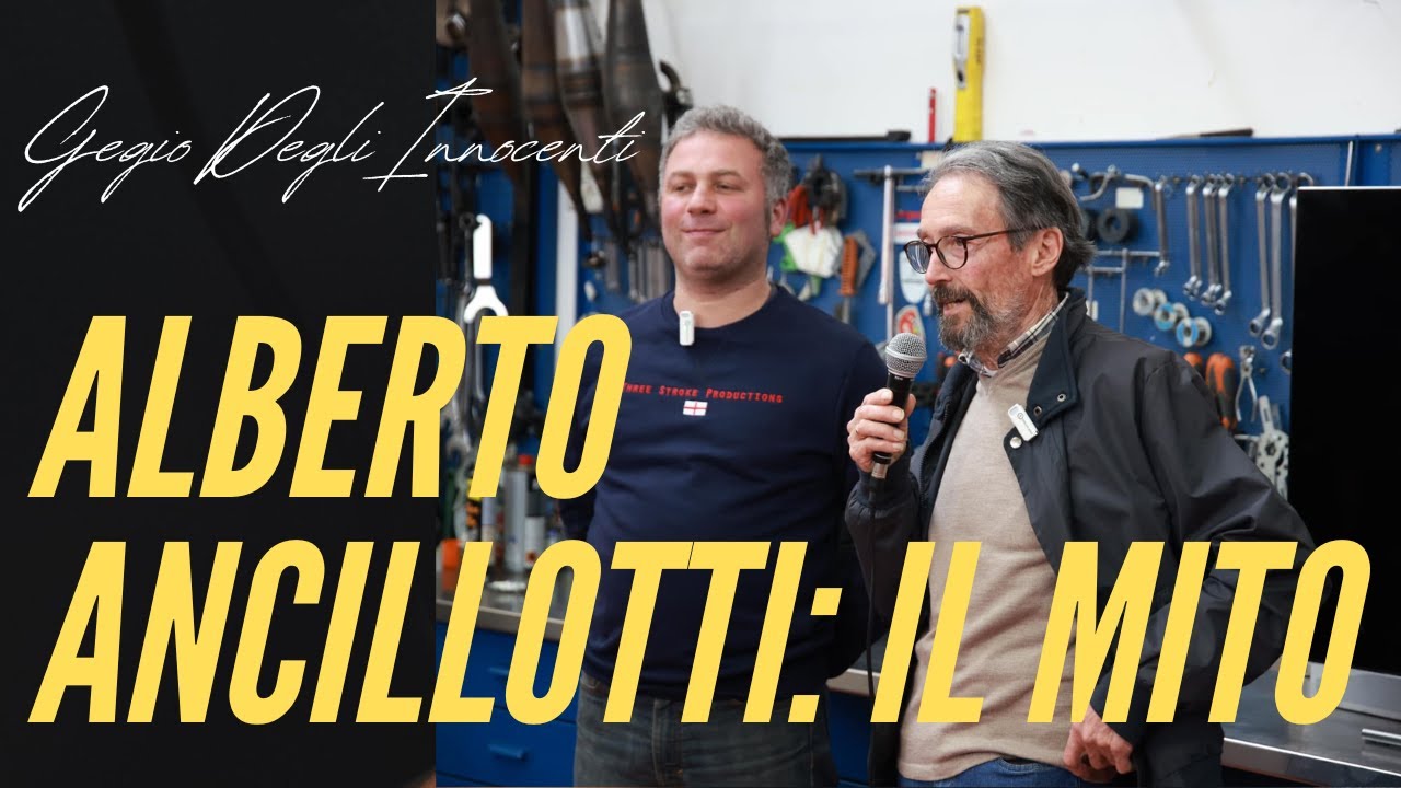 Le interviste di Gegio - Alberto Ancillotti: il Mito!