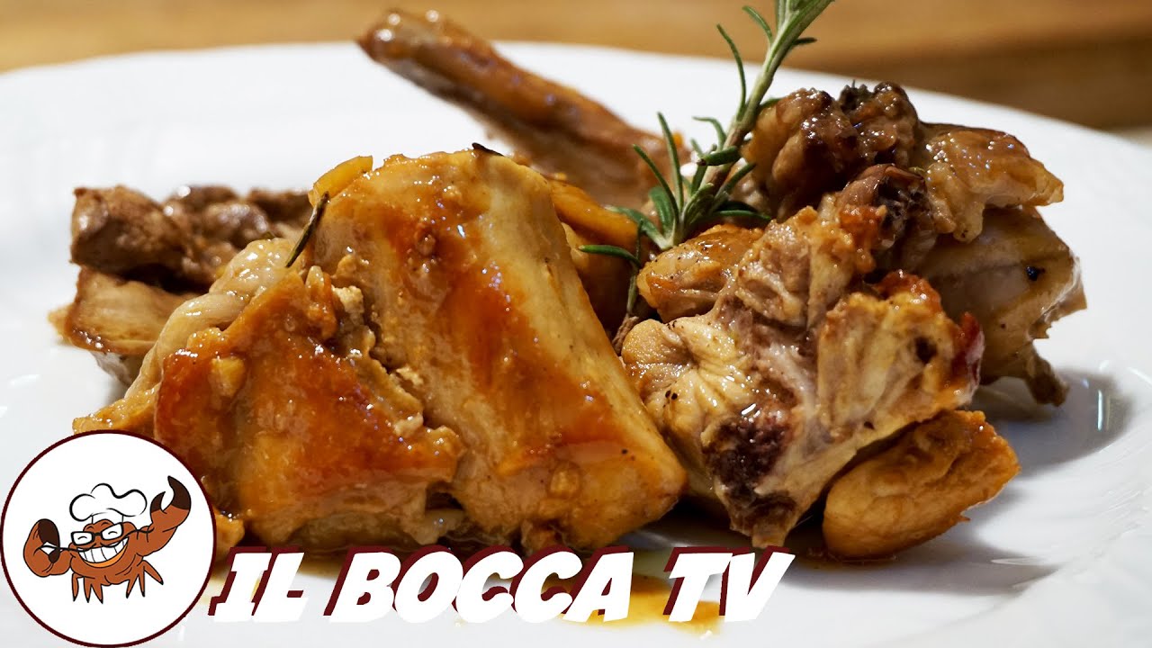 765 - Coniglio all'aglio, e previeni ogni sbaglio! (secondo di carne catalano facile e gustoso)