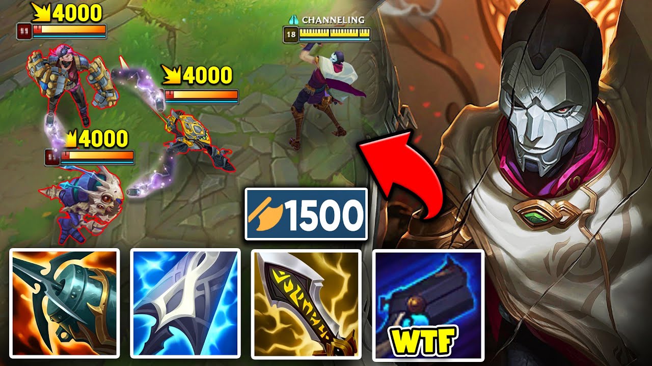 I BROKE THE RECORD FOR HIGHEST AD ON JHIN! (1500 AD, EVERY AUTO ONE SHOTS)