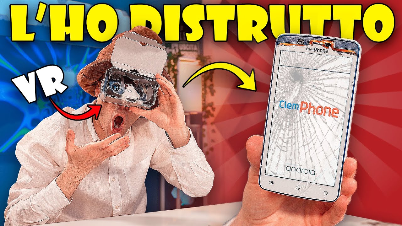 HO PROVATO (e distrutto) IL CLEMPHONE PER BAMBINI COL VISORE 3D!