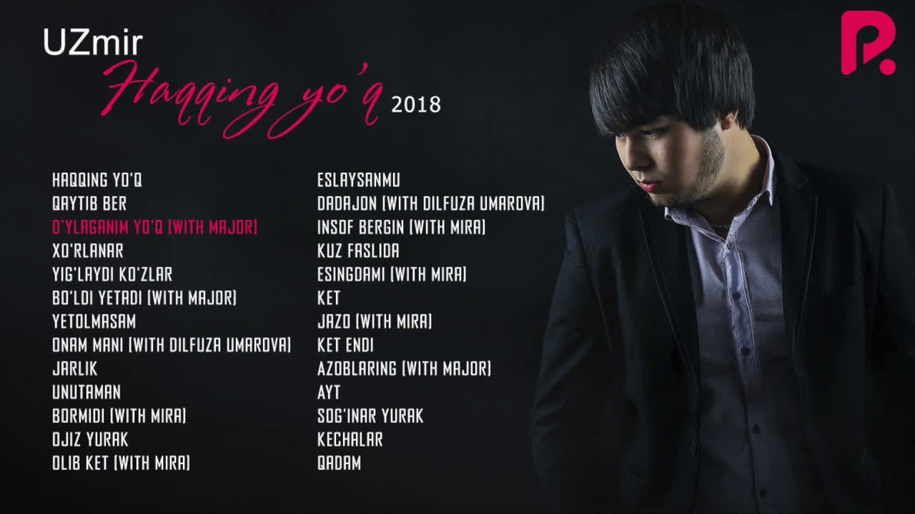 Uzmir - Haqqing yo'q nomli albom dasturi 2018
