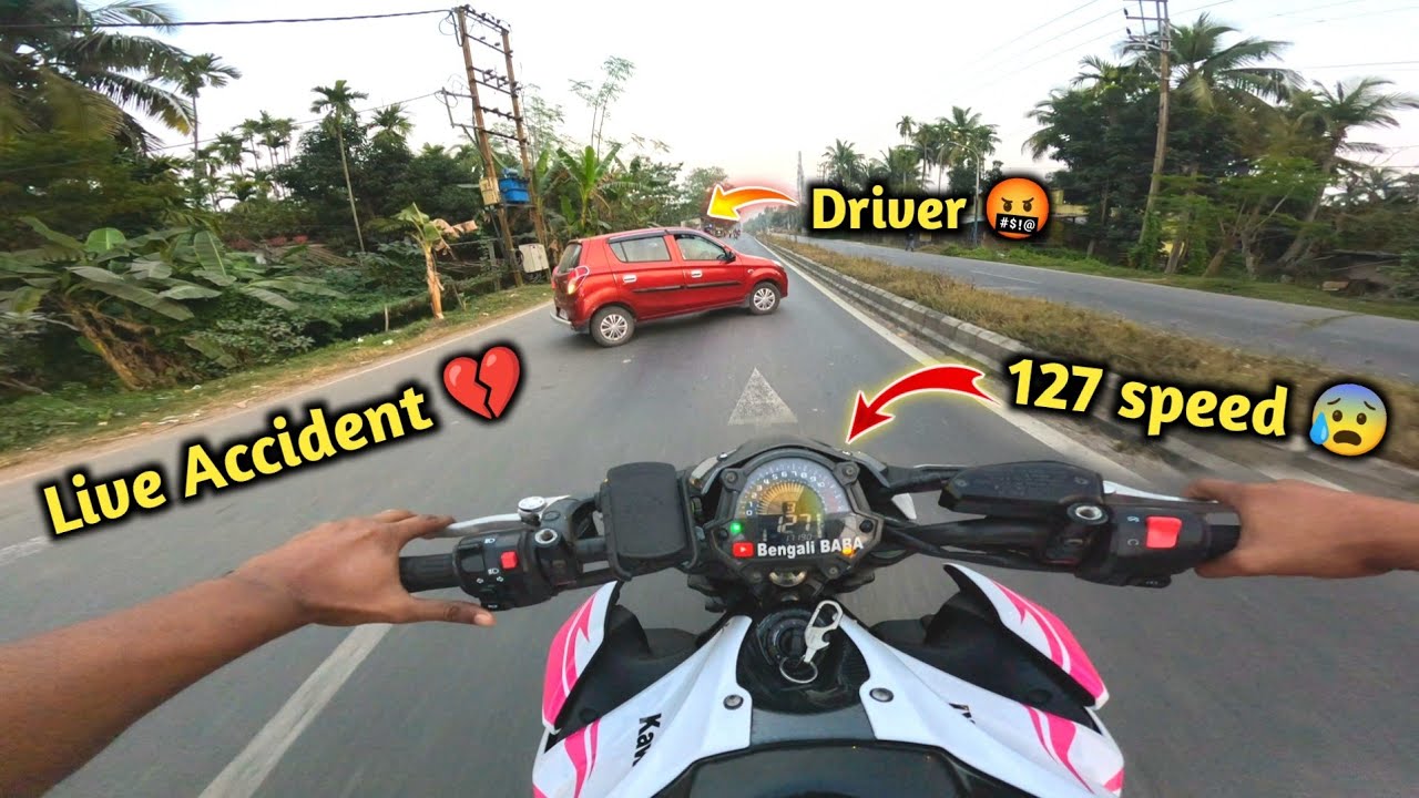 Over speeding করতে গিয়ে accident ? Z900 Almost Crashed 💔
