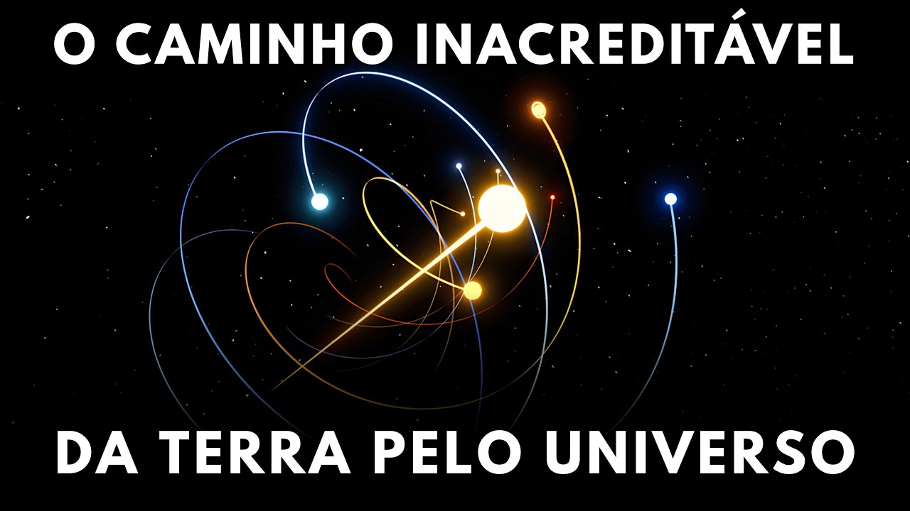 A Trajetória REAL da TERRA pela Galáxia