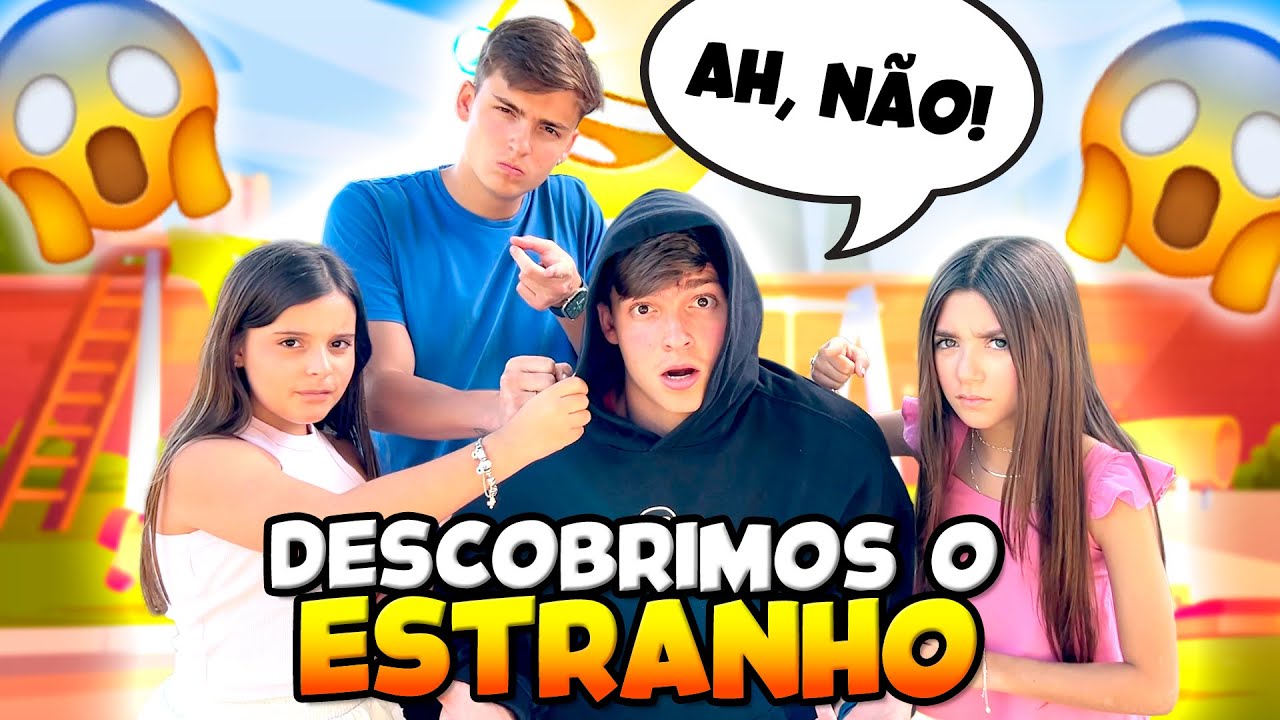 DESCOBRIMOS QUEM ERA O ESTRANHO NOS SEGUINDO (IRMÃOS SCRIBEL E SOPHIA BRAZ) • Helena Vidal •