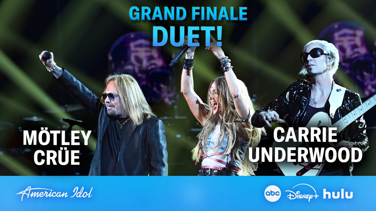 M&ouml;tley Cr&uuml;e & Carrie Underwood ROCK The Grand Finale With 2 Iconic Hits!  - American Idol 2026