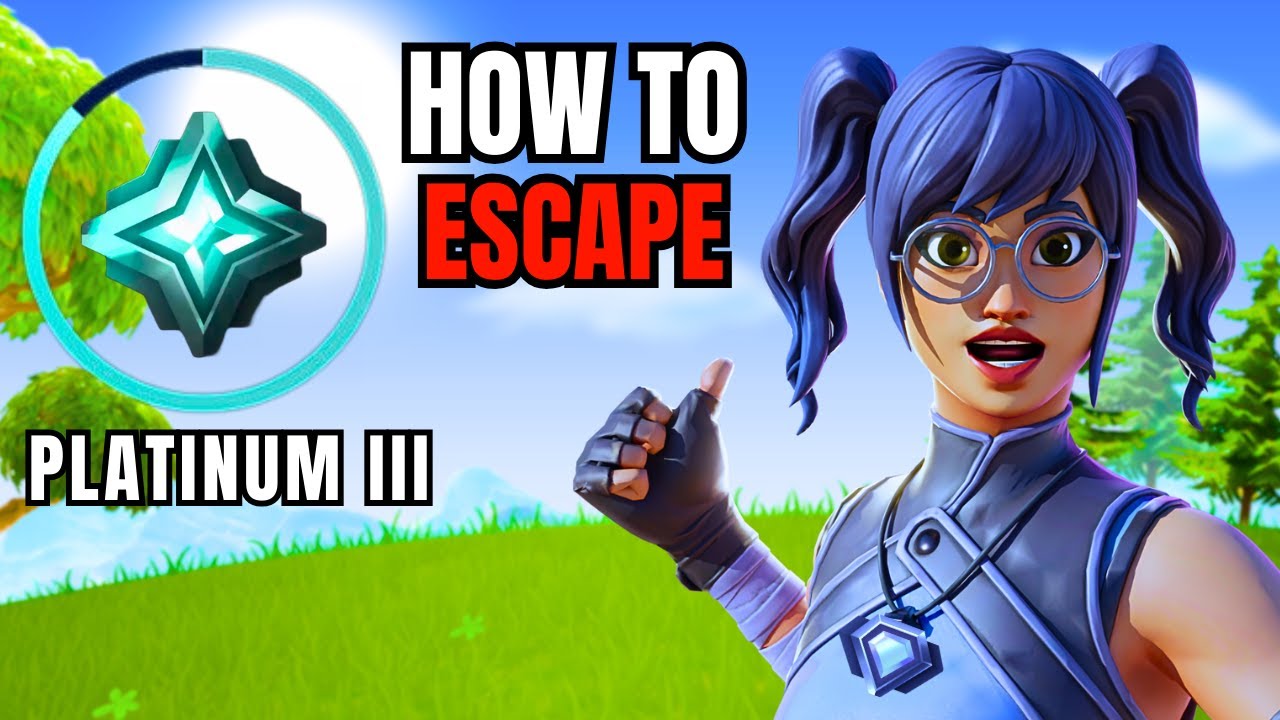 How To Get Out Of Platinum Rank In Fortnite