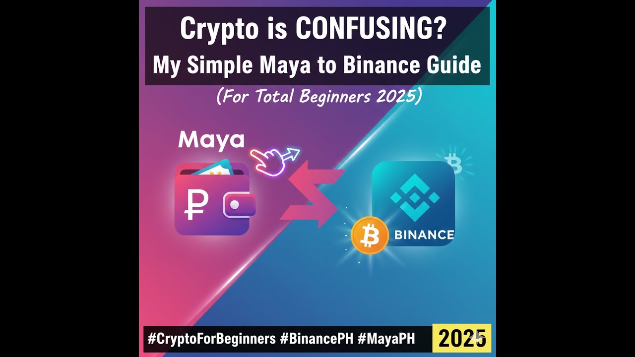 **Crypto is CONFUSING? My Simple Maya to Binance Guide (For Total Beginners 2025)**