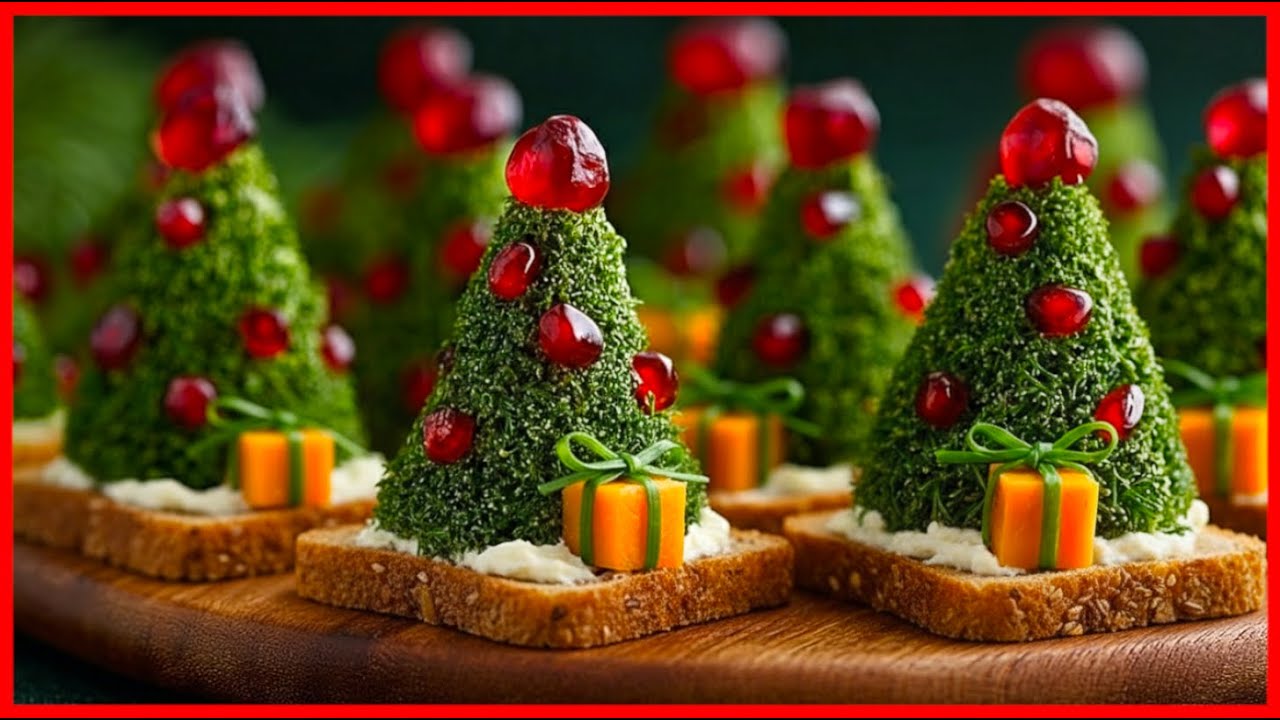 Eine festliche Vorspeise in 5 Minuten! Ein weihnachtlicher Genuss 🌲