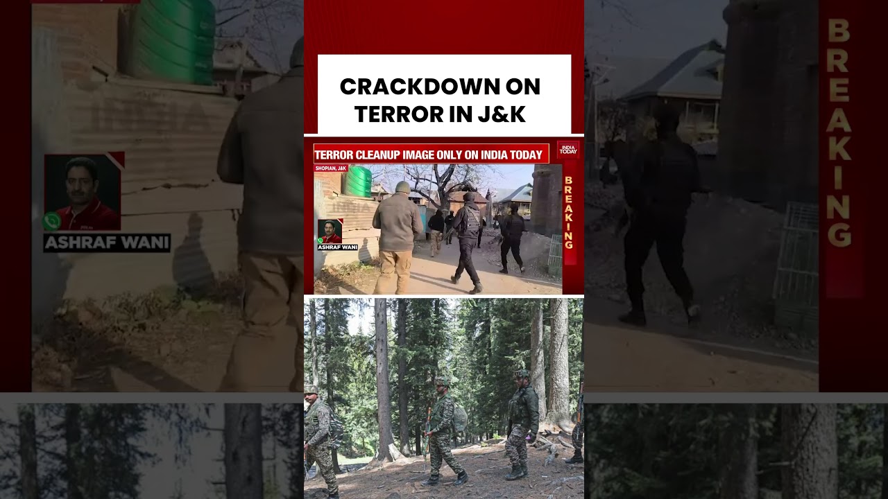 Terror Crackdown Underway in Shopian, Jammu & Kashmir – Security Forces Conduct Raids