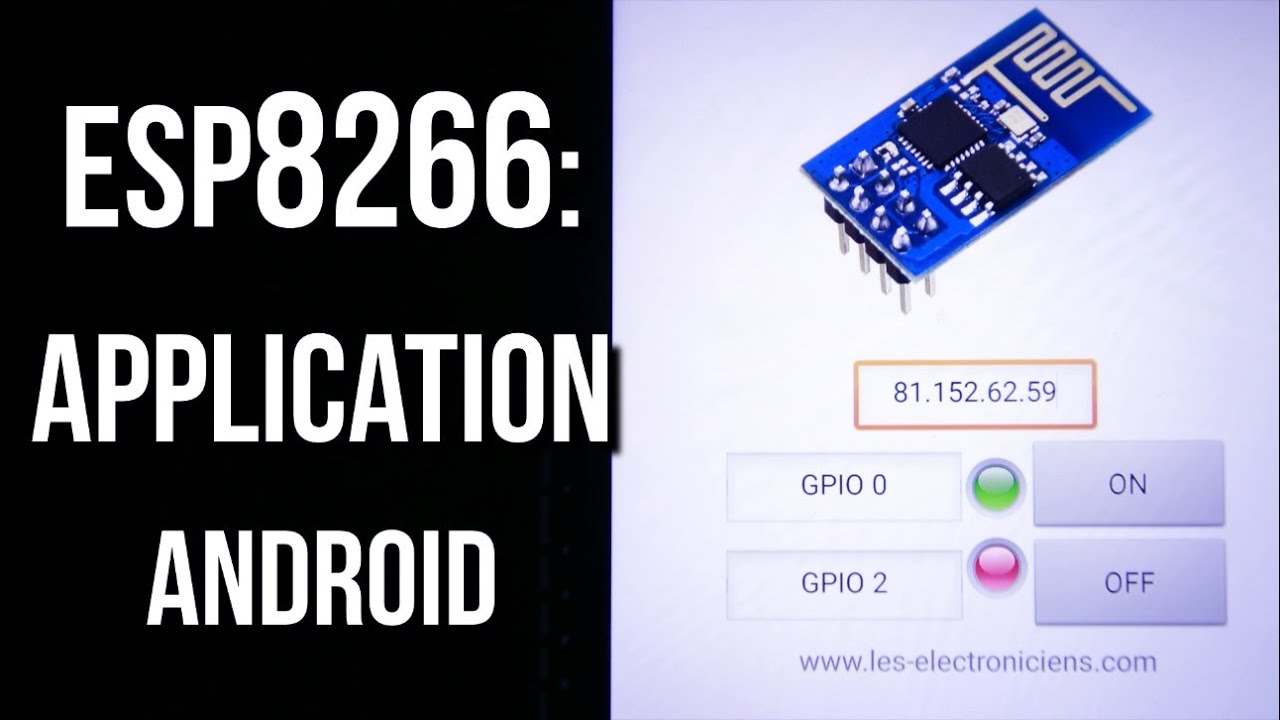 U=RI | ESP8266 - Comment développer une Application Android? (avec App Inventor)